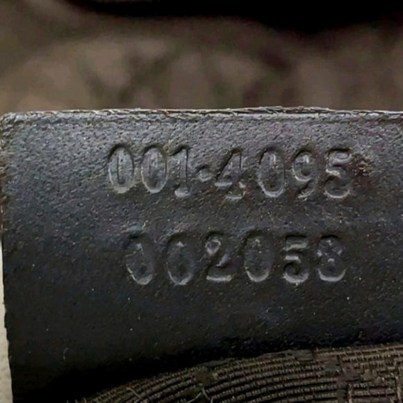 Vintage Gucci Sherry Web Bamboo Handle Two-Way Shoulder Hobo Bag - Picture 8 of 10